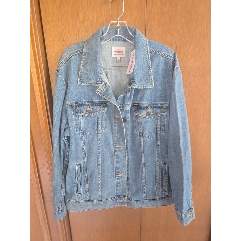 Wrangler Denim Trucker/ Western Type Jacket XXL NWT